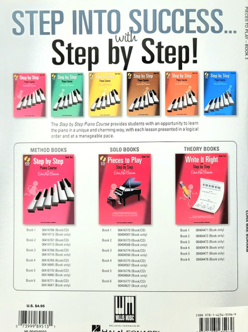 Pieces to Play – Book 3