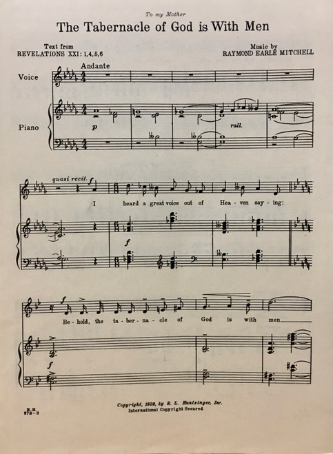 The Living God - Used Sheet Music - Piano/Vocal The Living God - Used Sheet Music - Piano/Vocal