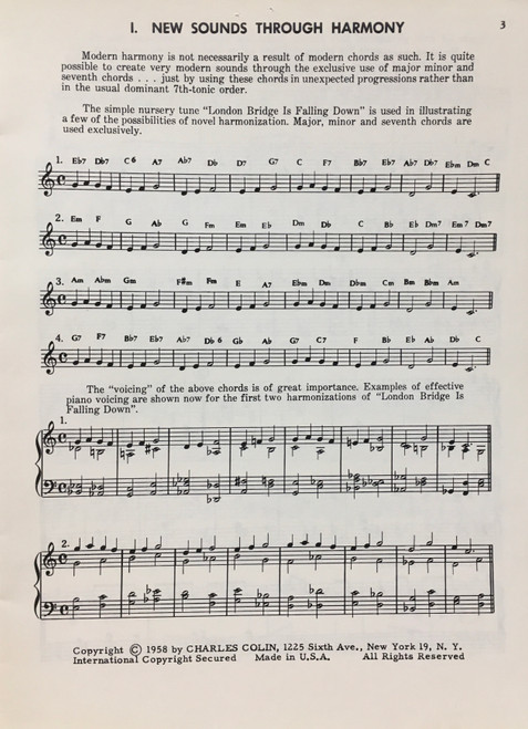 (Vintage Book) Learn to Write Progressive Sounds - Piano/Organ