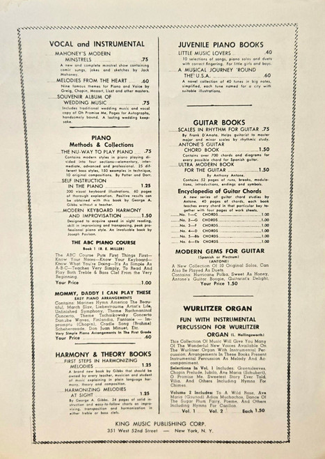 Used Sheet Music - The Birthday of a King - Piano/Vocal Used Sheet Music - The Birthday of a King - Piano/Vocal