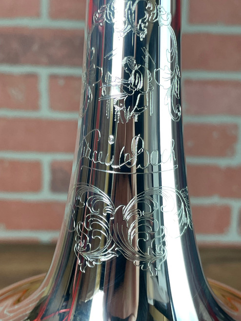 Bach AC190 Stradivarius Artisan Professional C Trumpet - Silver Plated Bach AC190 Stradivarius Artisan Professional C Trumpet - Silver Plated