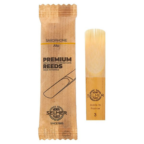 Selmer Paris Premium Alto Saxophone Reeds - Strength 3.0 - 10 pack Selmer Paris Premium Alto Saxophone Reeds - Strength 3.0 - 10 pack