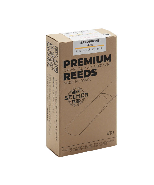 Shop Selmer Paris Premium Alto Sax Reeds - Strength 3.5 | Piano