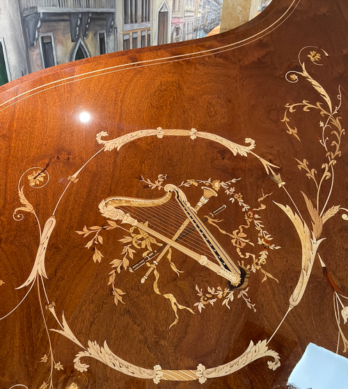 Wilhelm Schimmel W 180 Tradition Intarsie Liaison Grand Piano - Lightly Used Artisan Masterpiece Wilhelm Schimmel W 180 Tradition Intarsie Liaison Grand Piano - Lightly Used Artisan Masterpiece