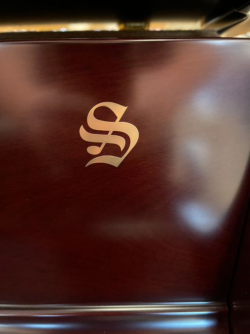 Fridolin by Schimmel F121 Queen Anne Upright Piano - Mahogany Satin Fridolin by Schimmel F121 Queen Anne Upright Piano - Mahogany Satin