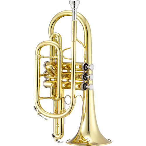 Jupiter JCR700UA Student Bb Cornet - Clear Lacquer