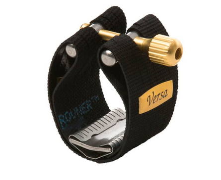 Rovner V-3RL Versa Bass Clarinet Ligature - Hard Rubber Style Mouthpiece