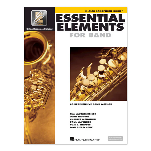 Hal Leonard Essential Elements For Band - Eb Alto Saxophone, Book 1 - Comprehensive Band Method