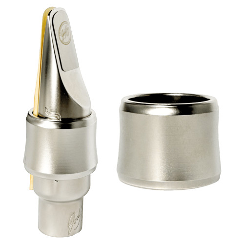 Jody Jazz MA1PM Power Ring - Palladium Matte Alto Saxophone Ligature, With Cap