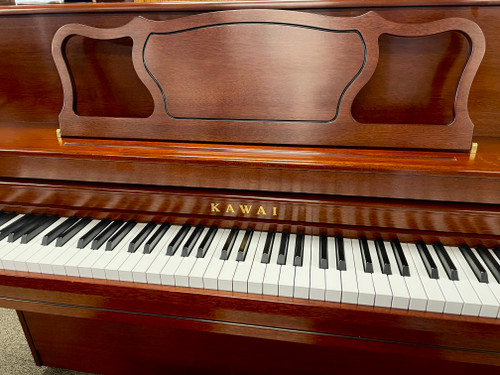 Kawai 508 Console Piano - Satin Mahogany, Gently Used
