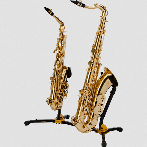 Hercules Stands DS537B Double Alto/Tenor Saxophone Stand