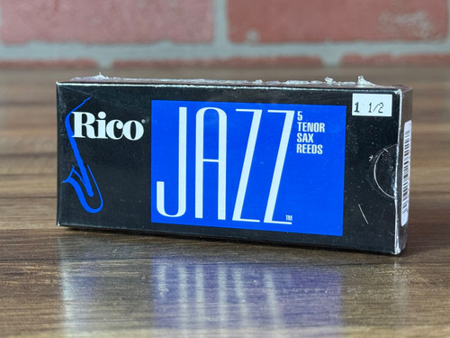 Rico Jazz 1.5 Tenor Saxophone Reeds (5 Reeds)