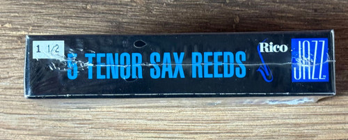 Rico Jazz 1.5 Tenor Saxophone Reeds (5 Reeds)