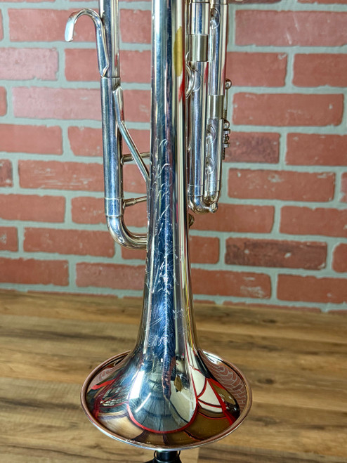 King 2055S Silver Flair Advanced Bb Trumpet - Silver (Used)