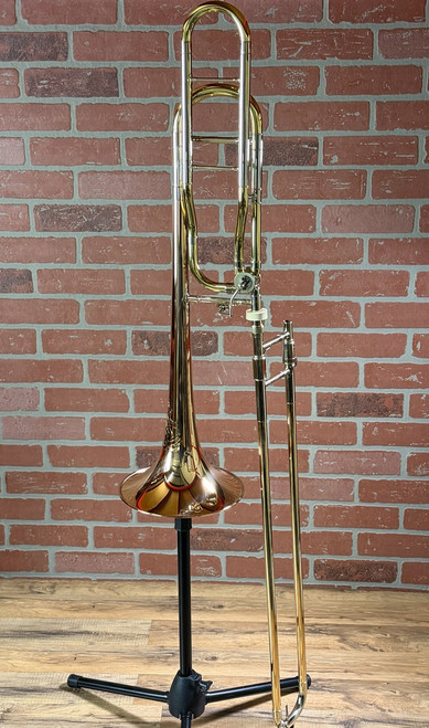 Conn 88HO Professional Symphony Bb Tenor Trombone - Clear Lacquer (with F Attachment & Open Wrap)