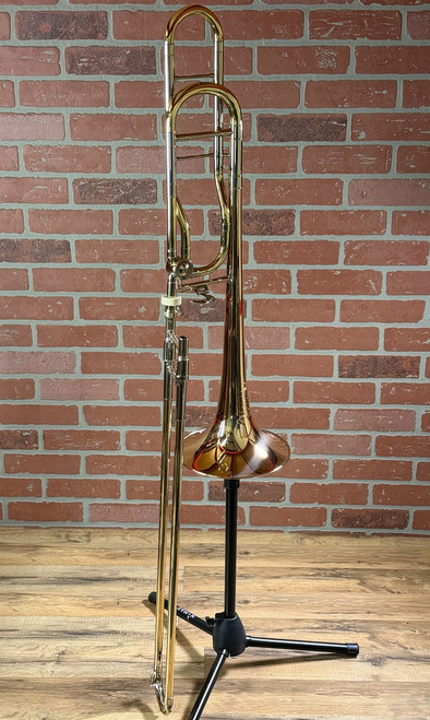 Conn 88HO Professional Symphony Bb Tenor Trombone - Clear Lacquer (with F Attachment & Open Wrap)