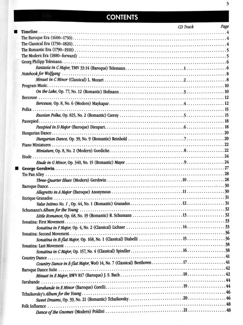 Exploring Piano Classics Repertoire Level 5 - CD Included