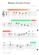 Yankee Doodle Dandy - Lowrey EZ Play Sheet Music