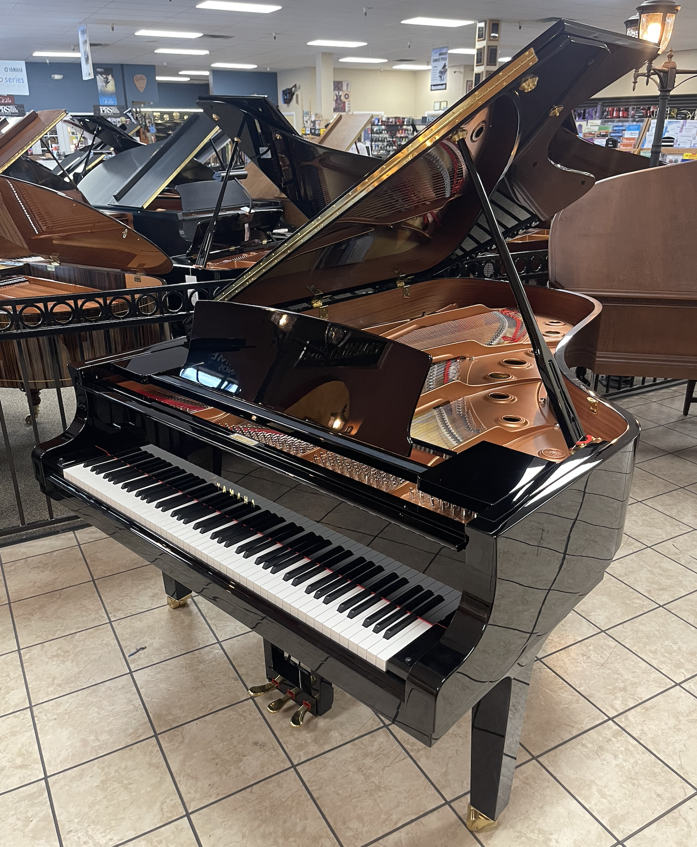 Shop Yamaha C7X Grand Piano - Professional Concert Performance