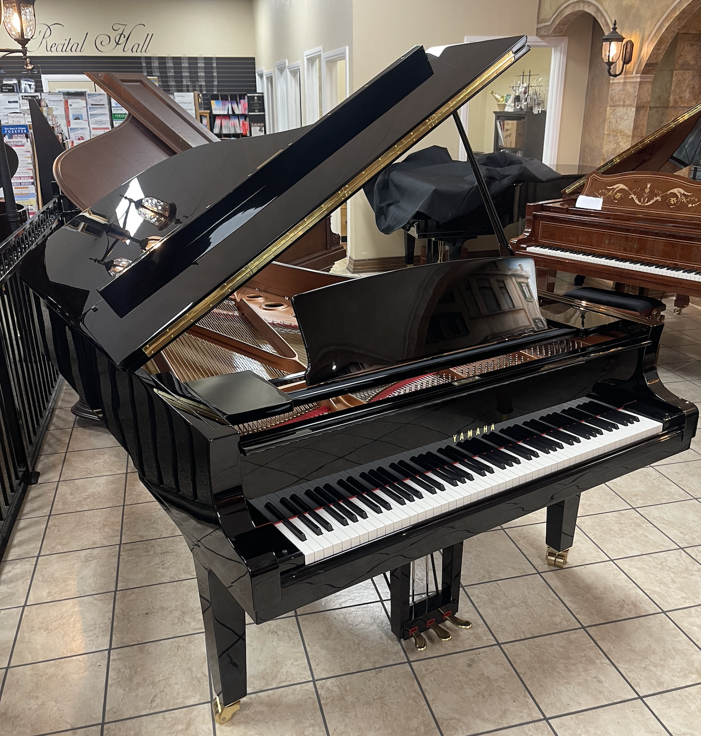 Shop Yamaha C7X Grand Piano - Professional Concert Performance
