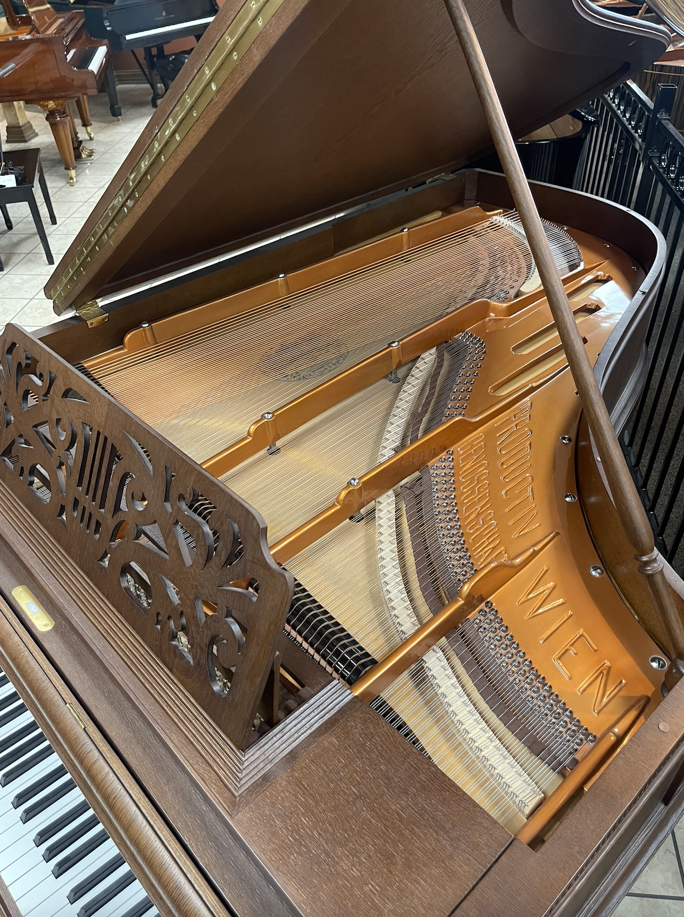 Shop 1880 Genossenschaft Grand Piano - World's Fair Exhibition