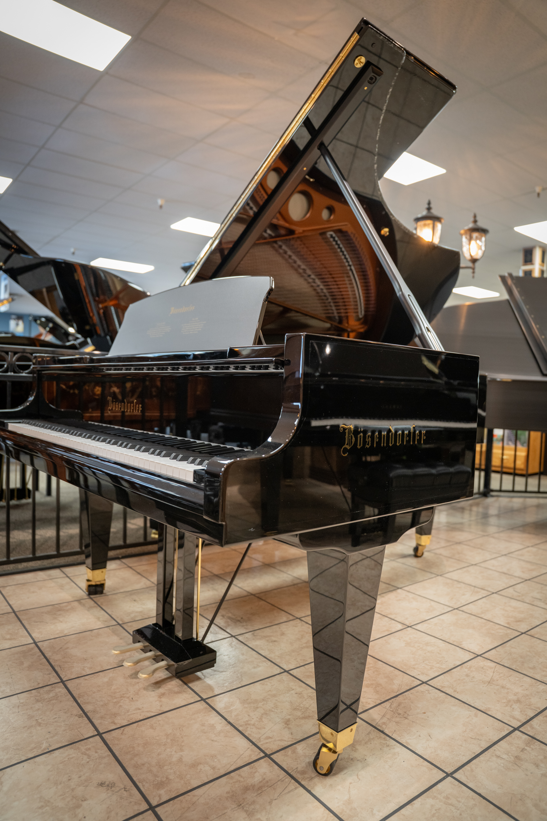 Shop Bösendorfer Grand Piano 225 - 92-Key Imperial Line | Piano