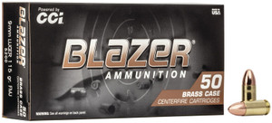 Blazer 9mm Luger 115 Grain FMJ Brass Case Blazer 9mm Luger 115 Grain FMJ Brass Case
