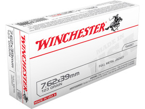 WINCHESTER 7.62X39 123 GRAIN FMJ WINCHESTER 7.62X39 123 GRAIN FMJ