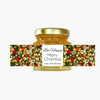 Bee Happy - Holiday Party Favor Honey Christmas Gifts - 2oz Gold Lid