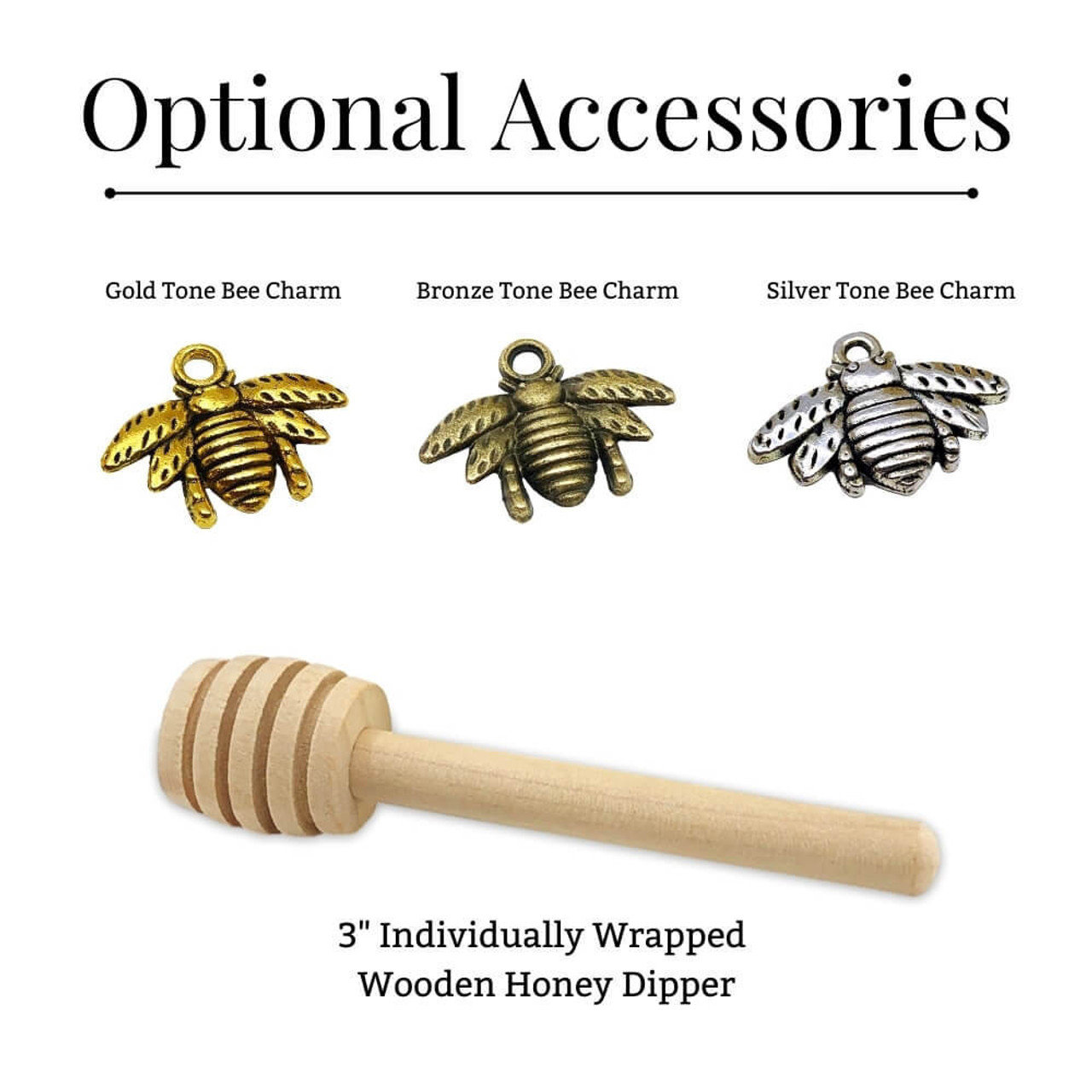 Optional Accessories for Honey Favors
