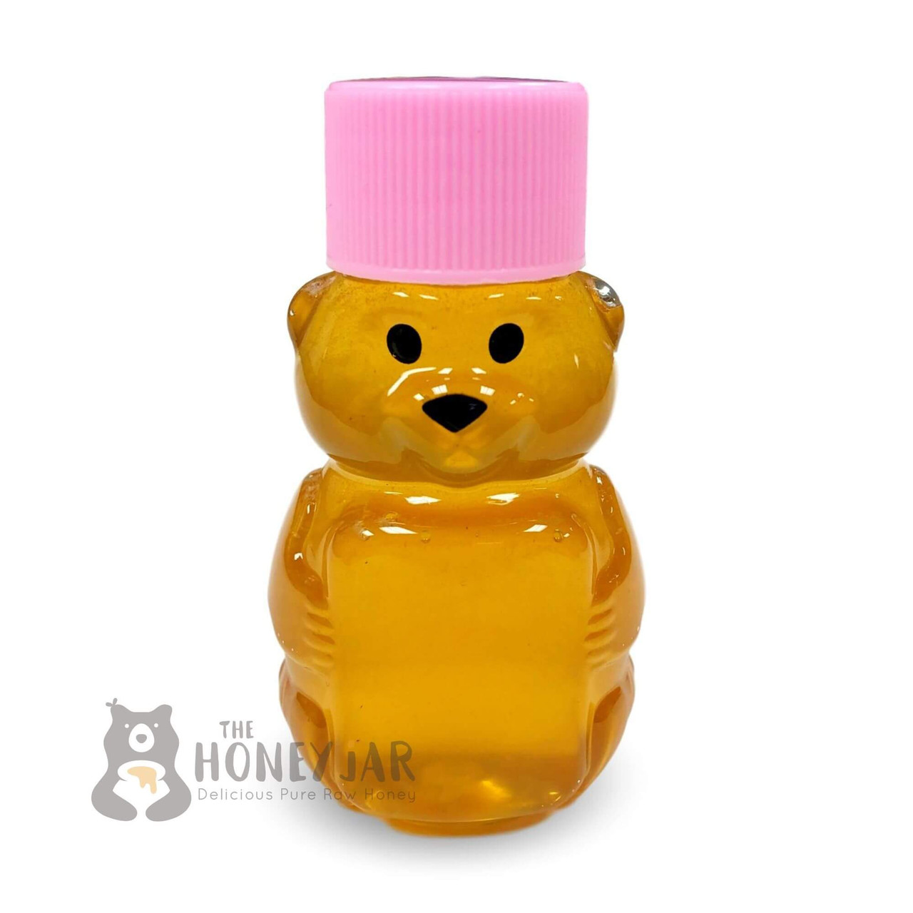 Mini Pink Honey Bear with Honey