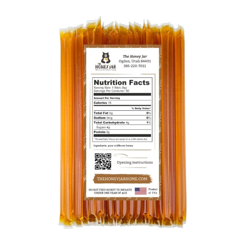 Wildflower Honey Straws Nutrition Facts