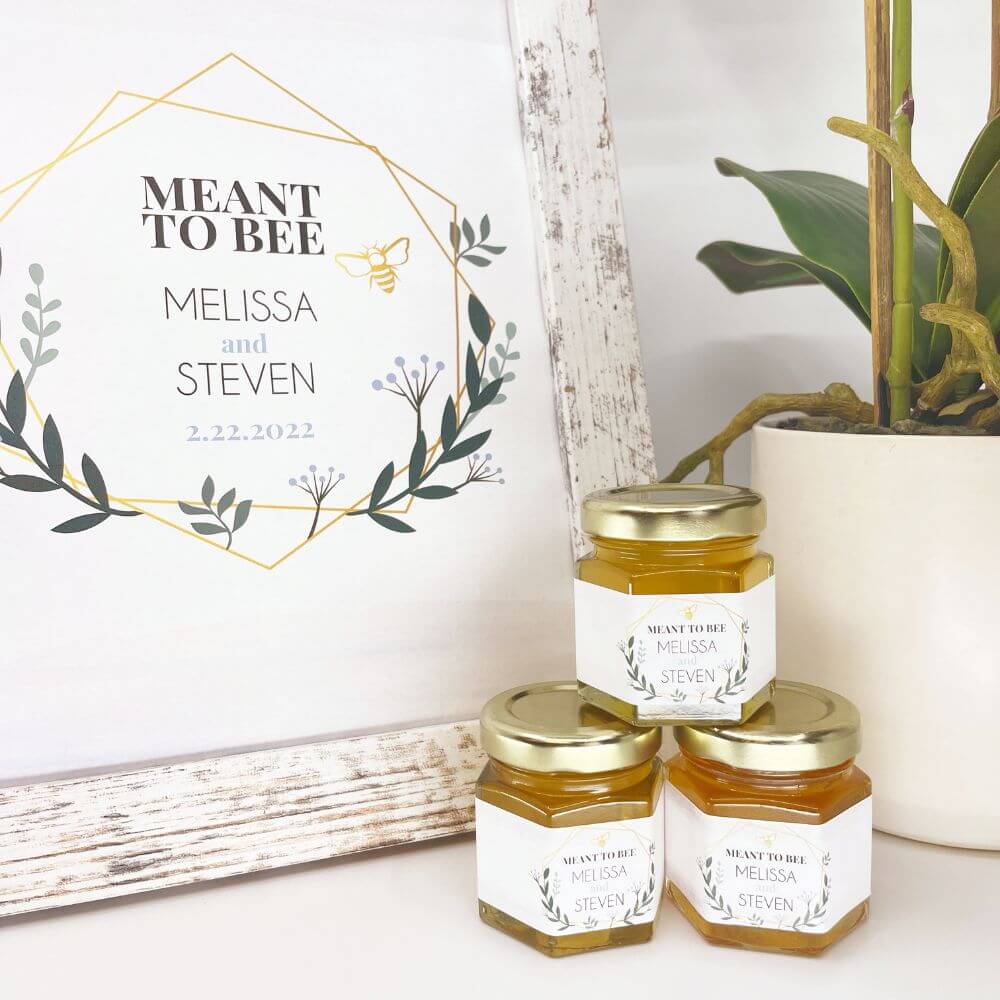 Meant to Bee - Honey Wedding Party Shower Favors