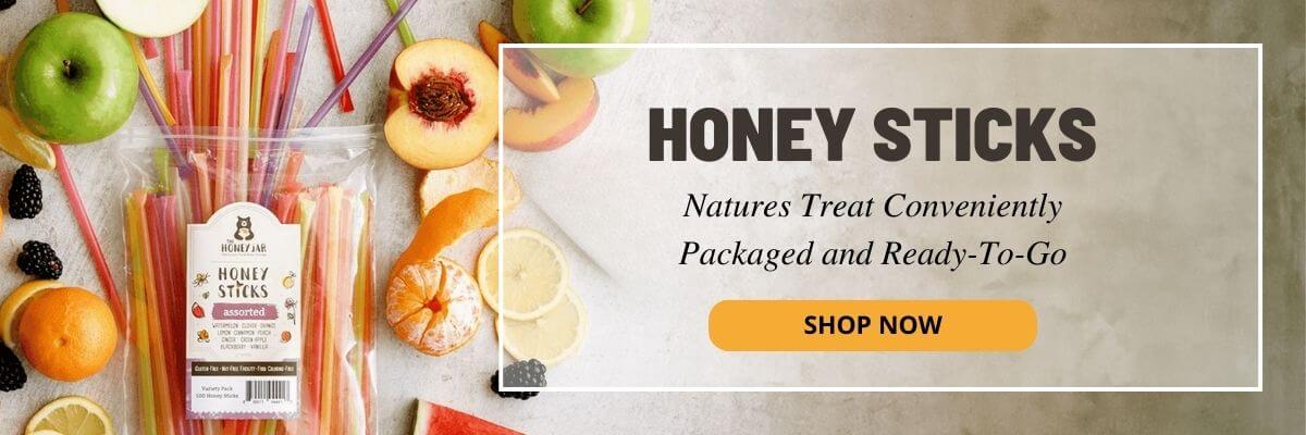 Pure Honey Sticks - North American Bear CenterNorth American Bear