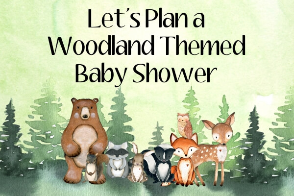 Woodland Themed Baby Shower Ideas Planning Favors Decorations