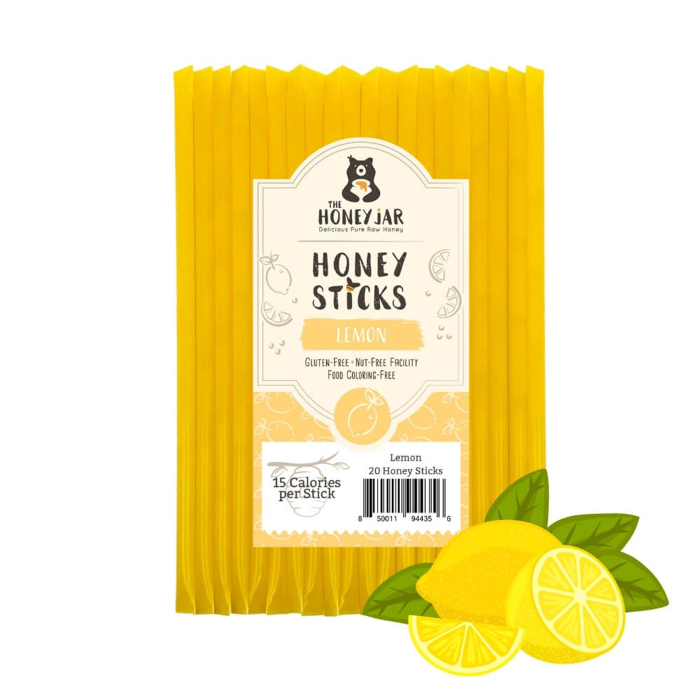 20 Pack - Lemon Honey Sticks