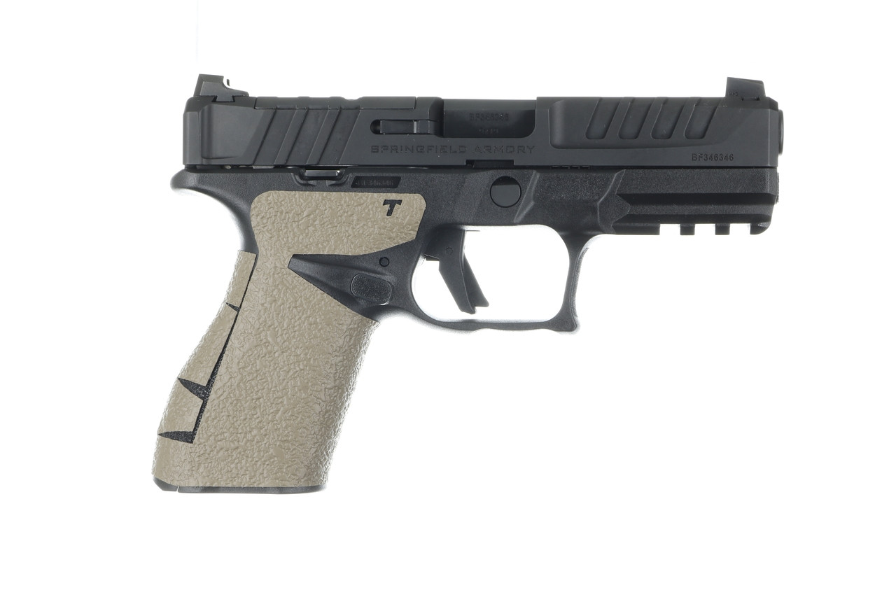 Springfield XD-E Grips TALON Grips For Springfield Armory XD-E - Rubber & Granulate Textures Talon Grip Sheets