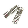 Low Frequency Shock Spring Set (rear, 1.6x13.7, 2.94lb/in, 85mm, red) Coast 2 Coast RC