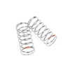 TKR6786 Shock Spring Set (front, 1.3x8.13, 3.62lb/in, 45mm, orange) Coast 2 Coast RC