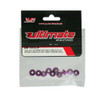 Ultimate 4mm Alu. Nylon Nut W/Flange Purple (10 PCS) - UR1513-P Coast 2 Coast RC