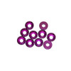 Ultimate 4mm. Alu. Washer Purple (10 PCS) - UR1511-P Coast 2 Coast RC