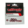 Ultimate 4mm. Alu. Washer Red (10 PCS) UR1511-R Coast 2 Coast RC