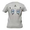 Tekno RC T-Shirt Medium (Stacked Logo, Next Level, Light Gray) Coast 2 Coast RC