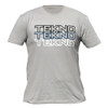 Tekno RC T-Shirt Large (Stacked Logo, Next Level, Light Gray) Coast 2 Coast RC