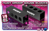 Hudy Chassis Droop Gauge Support Blocks 30mm -1/8 Offroad - Hd107704
