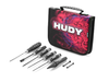 Hudy Set of Tools and Carrying Bag - For Electric TC - 190001 190001 Coast 2 Coast RC Hudy