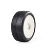 TZO 202 Pre-Glued Set 4pcs, White Rims, Hard Coast 2 Coast RC