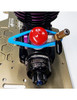 RC-Project Carburettor Rubber Band. (Cyan). (2) Coast 2 Coast RC