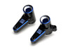 B74.2 HD STEERING CRANKS, 7075 2 color anodized Coast 2 Coast RC