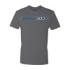 Tekno RC T-Shirt (Classic T Logo, heavy metal heather) Coast 2 Coast RC